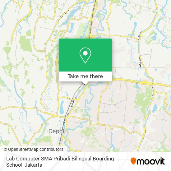 Lab Computer SMA Pribadi Bilingual Boarding School map