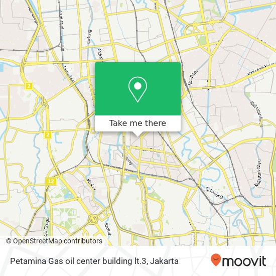 Petamina Gas oil center building lt.3 map