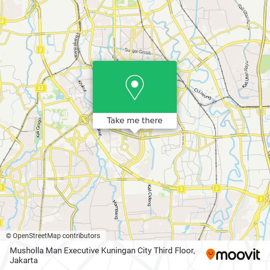 Musholla Man Executive Kuningan City Third Floor map