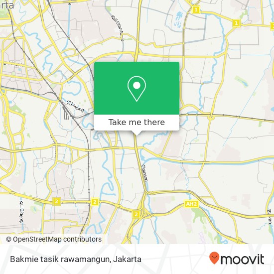 Bakmie tasik rawamangun map