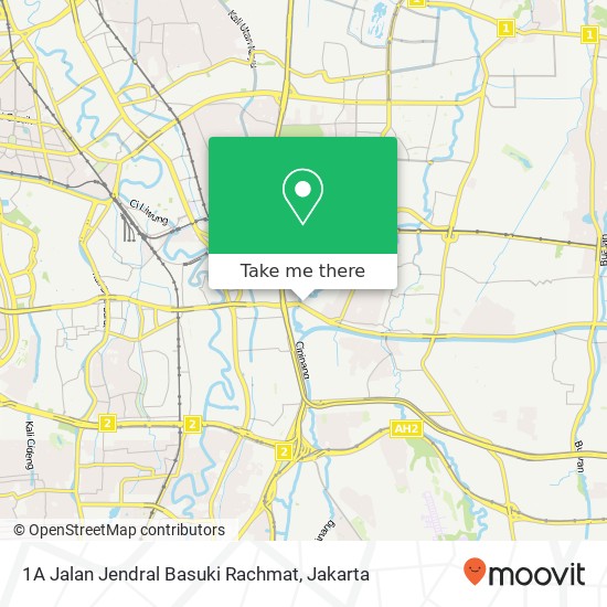 1A Jalan Jendral Basuki Rachmat map