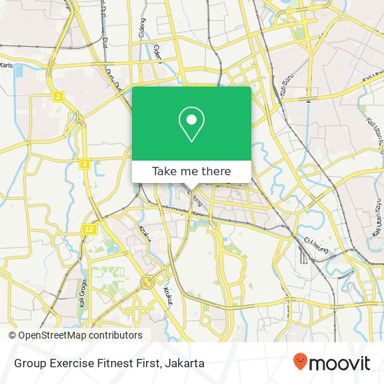 Group Exercise Fitnest First map