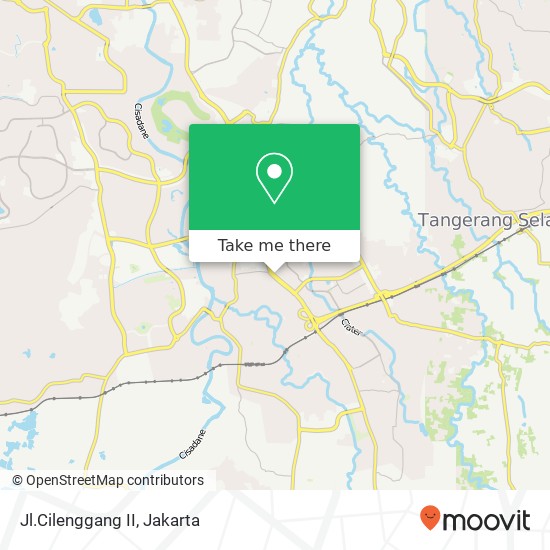 Jl.Cilenggang II map