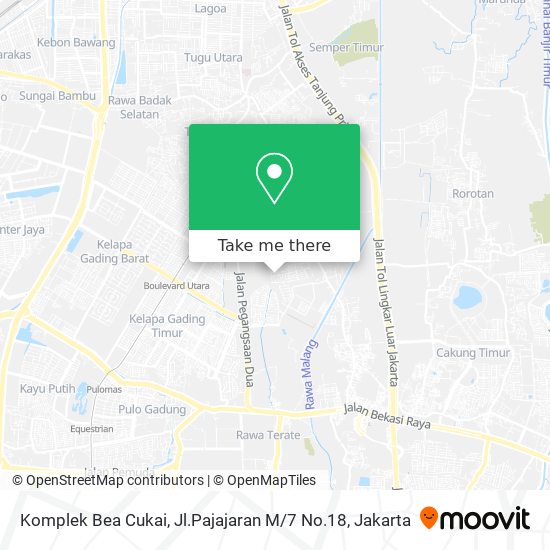 Komplek Bea Cukai, Jl.Pajajaran M / 7 No.18 map