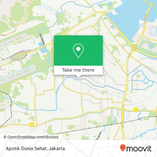 Apotik Dunia Sehat map