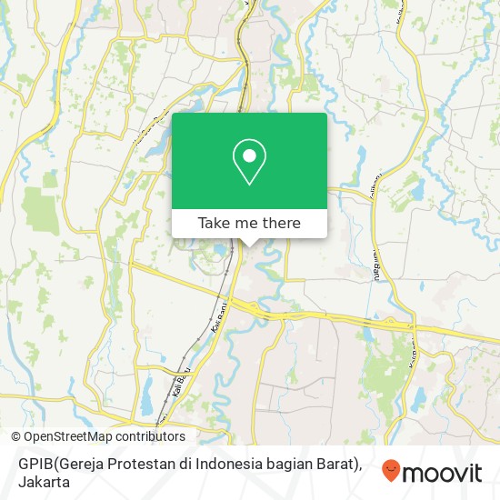 GPIB(Gereja Protestan di Indonesia bagian Barat) map