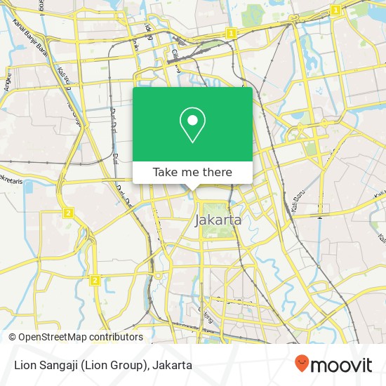 Lion Sangaji (Lion Group) map