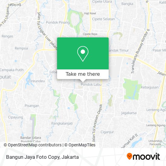 Bangun Jaya Foto Copy map