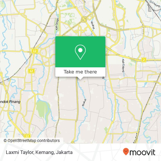 Laxmi Taylor, Kemang map