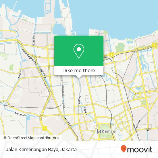 Jalan Kemenangan Raya map