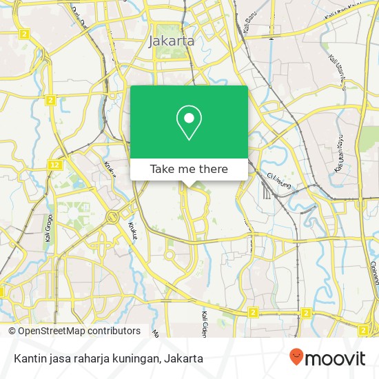 Kantin jasa raharja kuningan map