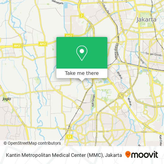 Kantin Metropolitan Medical Center (MMC) map