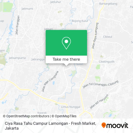 Ciya Rasa Tahu Campur Lamongan - Fresh Market map