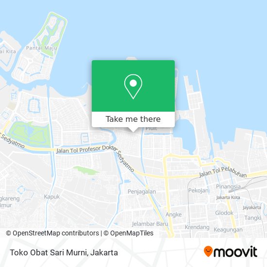 Toko Obat Sari Murni map