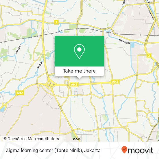 Zigma learning center (Tante Ninik) map