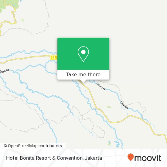 Hotel Bonita Resort & Convention map
