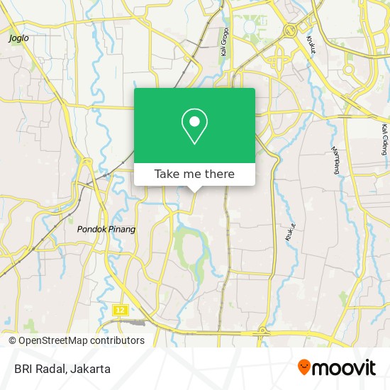 BRI Radal map