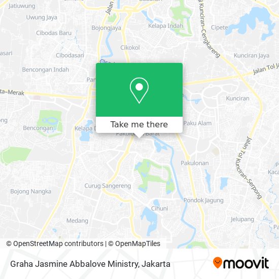 Graha Jasmine Abbalove Ministry map