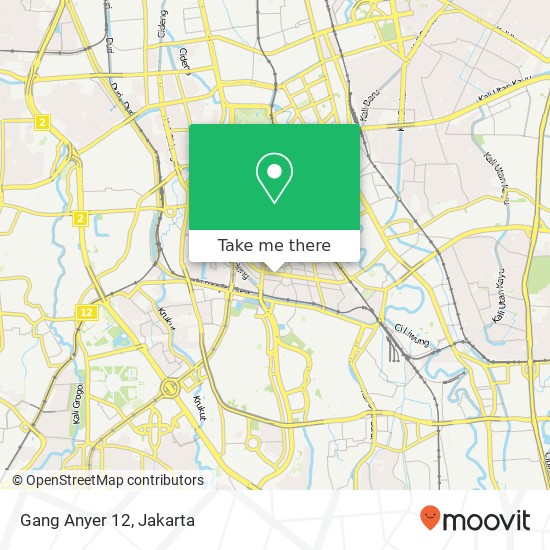 Gang Anyer 12 map