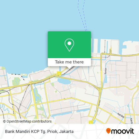 Bank Mandiri KCP Tg. Priok map