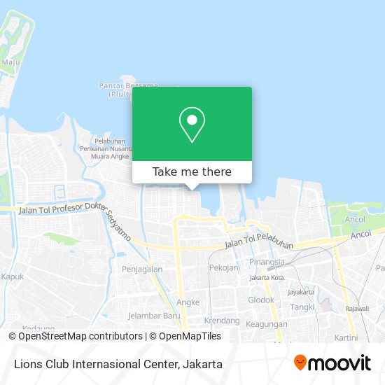 Lions Club Internasional Center map