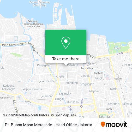Pt. Buana Masa Metalindo - Head Office map