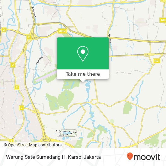 Warung Sate Sumedang H. Karso map