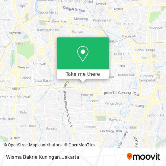 Wisma Bakrie Kuningan map