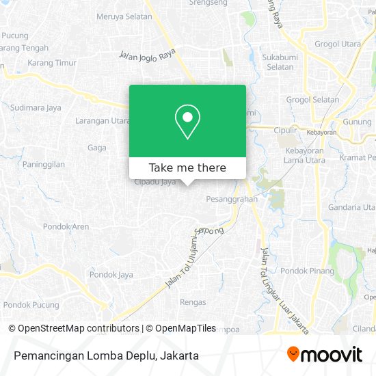 Pemancingan Lomba Deplu map