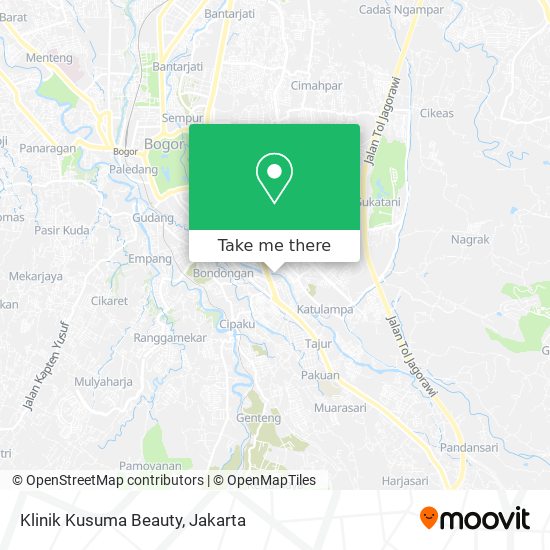 Klinik Kusuma Beauty map