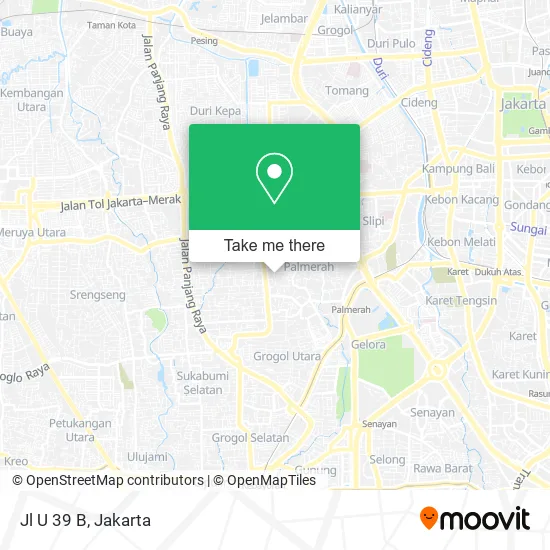 Jl U 39 B map