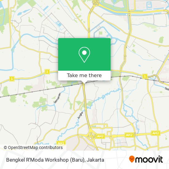 Bengkel R'Moda Workshop (Baru) map