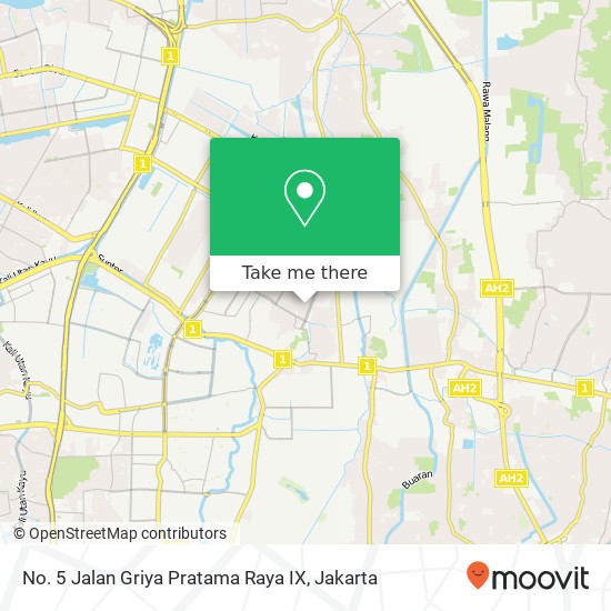 No. 5 Jalan Griya Pratama Raya IX map