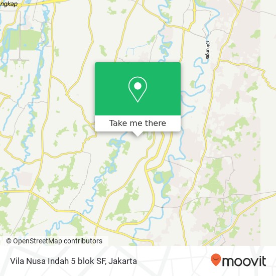 Vila Nusa Indah 5 blok SF map