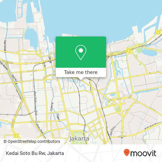 Kedai Soto Bu Rw map