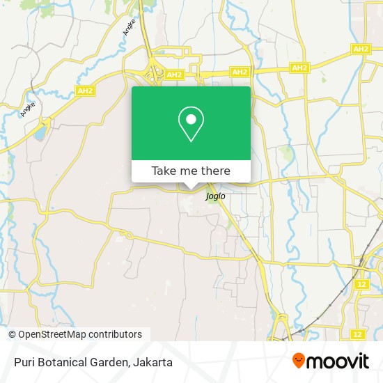 Puri Botanical Garden map