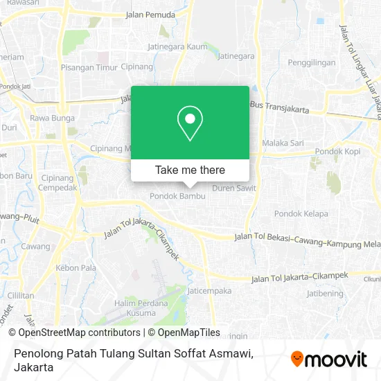 Penolong Patah Tulang Sultan Soffat Asmawi map