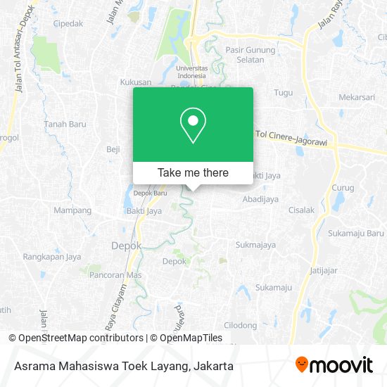 Asrama Mahasiswa Toek Layang map