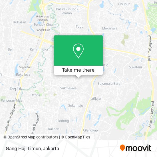 Gang Haji Limun map