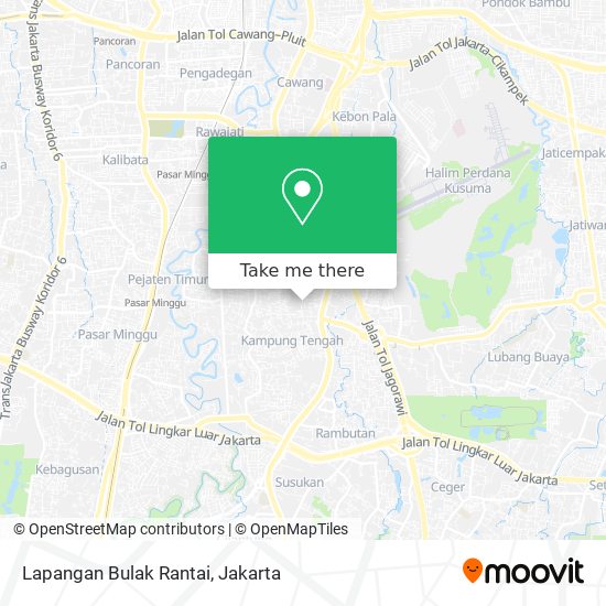 Lapangan Bulak Rantai map