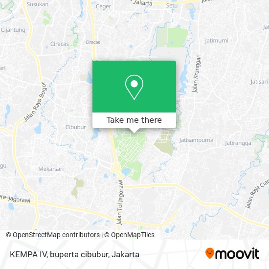 KEMPA IV, buperta cibubur map