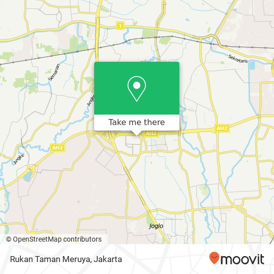 Rukan Taman Meruya map