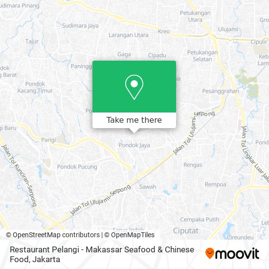 Restaurant Pelangi - Makassar Seafood & Chinese Food map