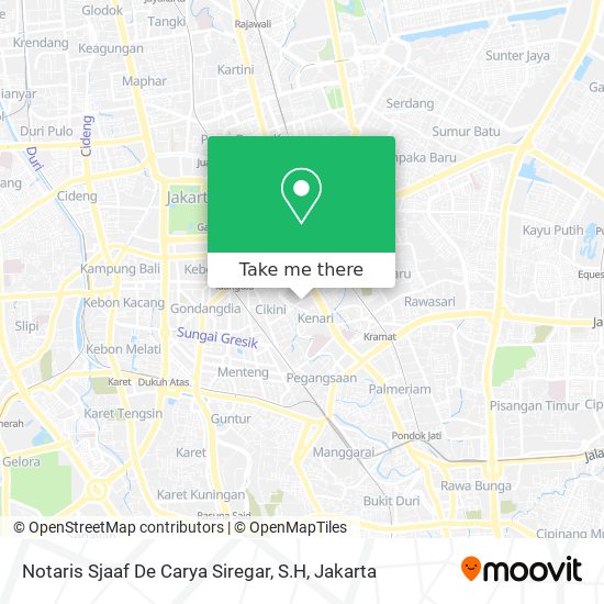 Notaris Sjaaf De Carya Siregar, S.H map