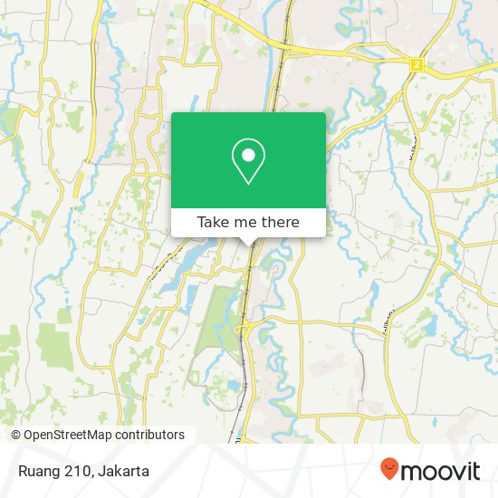 Ruang 210 map