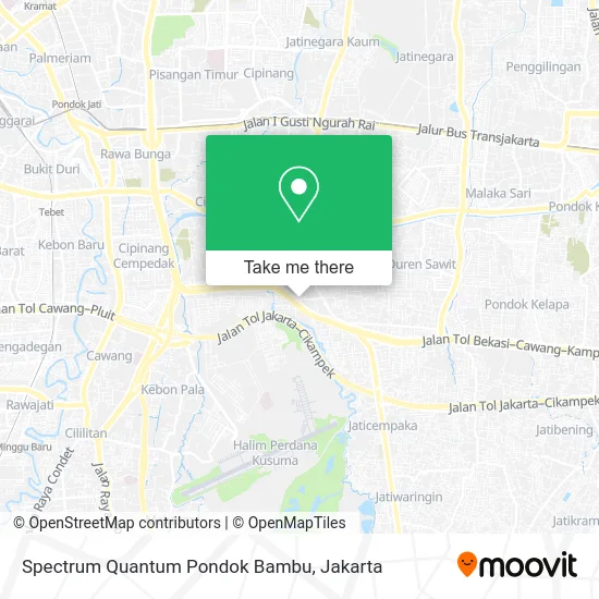 Spectrum Quantum Pondok Bambu map