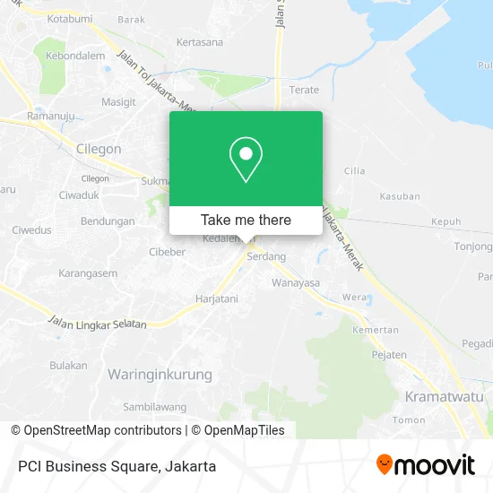 PCI Business Square map