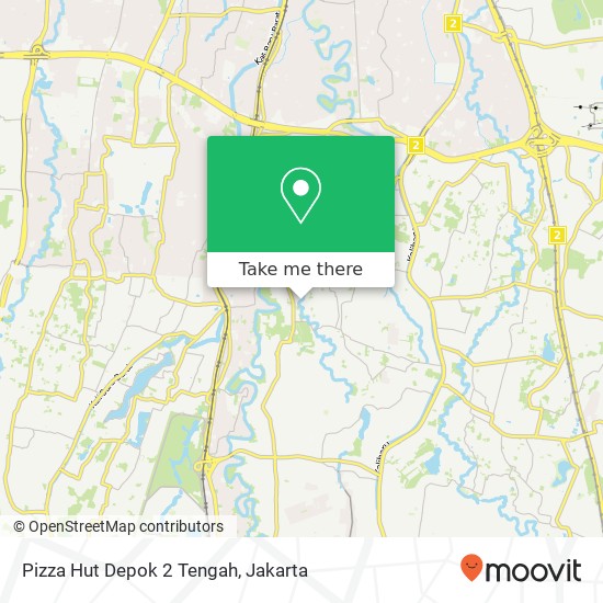 Pizza Hut Depok 2 Tengah map