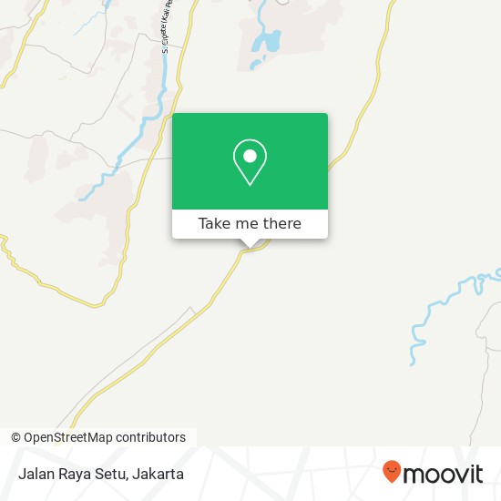 Jalan Raya Setu map