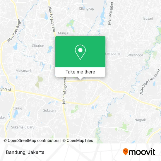 Bandung map